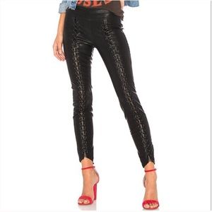 Blank NYC leather pants